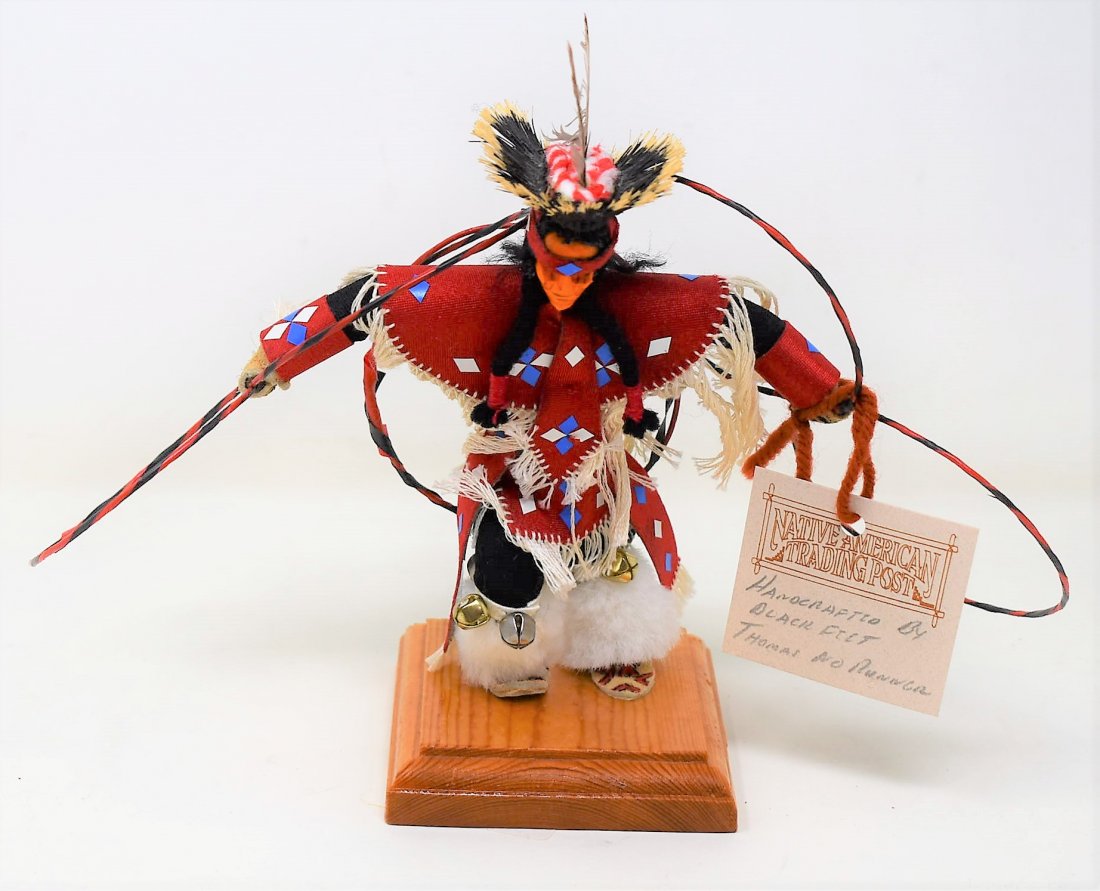 Thomas & Evelyn Runner "Man Hoop Dancer" Kachina doll (1 of 4)