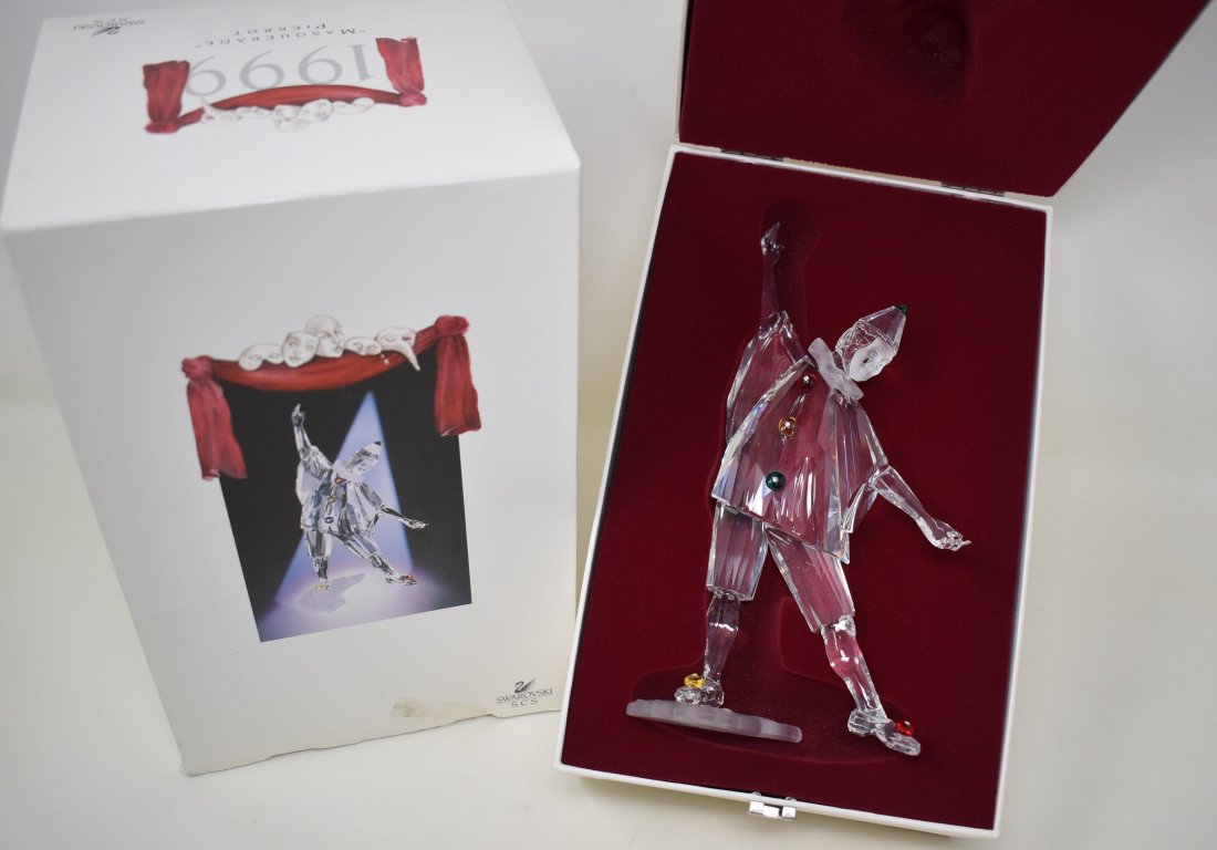 Swarovski "Masquerade Pierrot" Clown NEW IN BOX: Swarovski Crystal "Masquerade" Pierrot Clown, new in box.