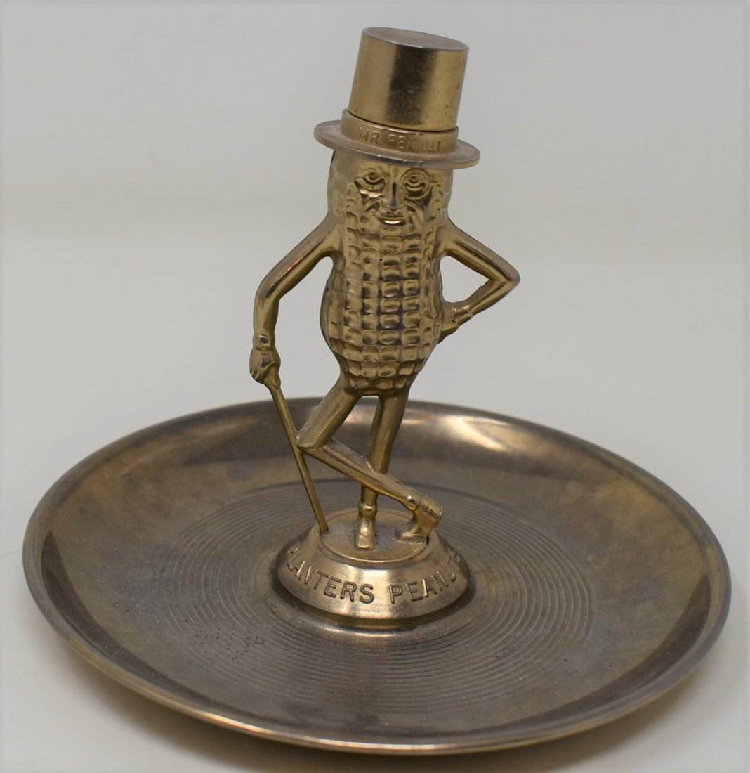Planters Mr. Peanut 50th Anniversary Ashtray / Nut Dish (1 of 3)