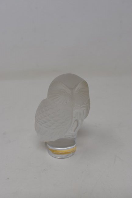 Lalique Crystal Owl Figure (1 of 3)