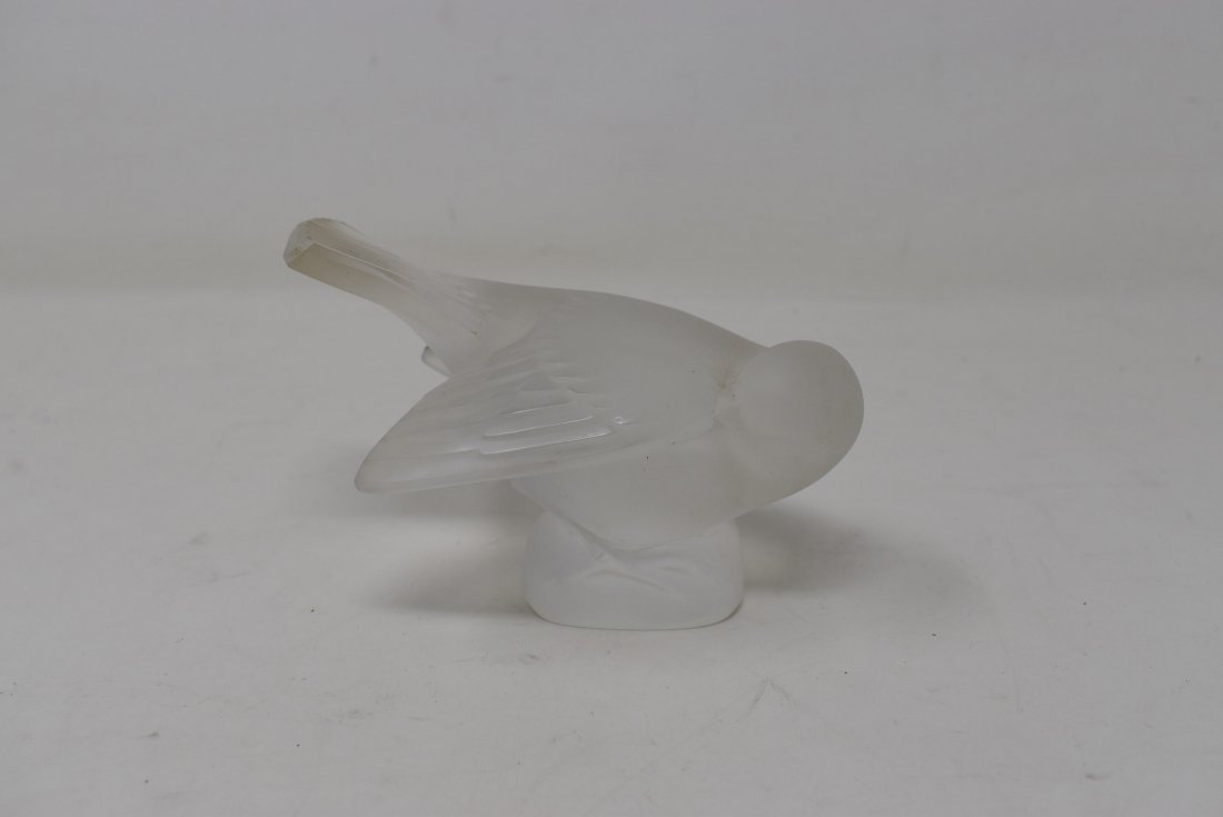 Lalique Crystal Bird Figure (1 of 3)