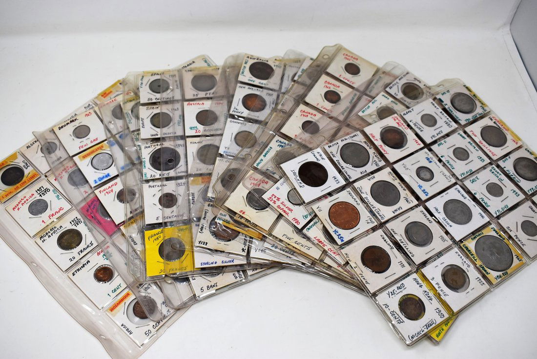 Large Lot of Foreign Coins (1 of 7)