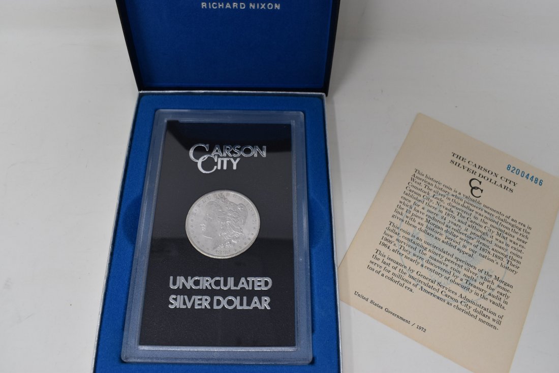 1882 CC Uncirculated Carson City Silver Dollar (1 of 3)