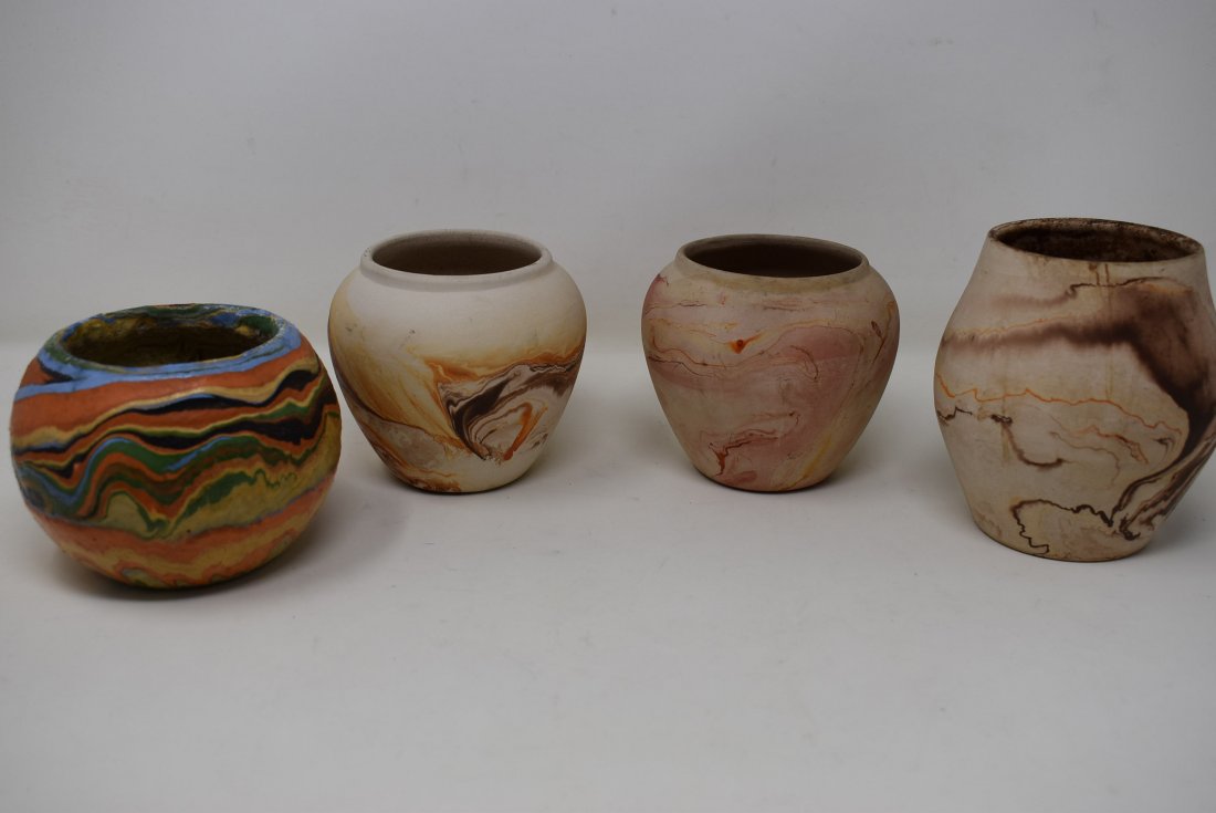 4 Pieces of Pottery Nemadji (1 of 3)