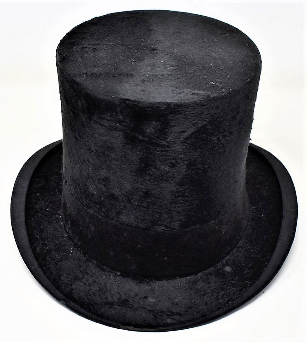 Victorian Era Beaver Skin Top Hat - Pem Traffic Co. (1 of 8)