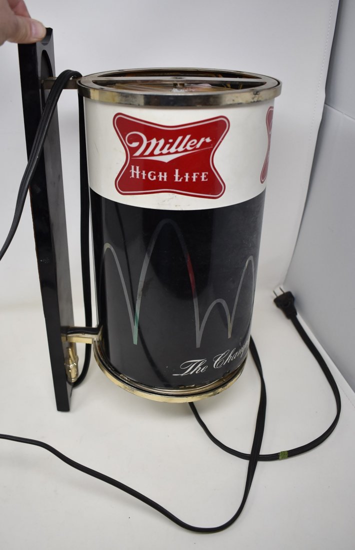 Vintage Miller High Life Beer Motion Light Sign (1 of 3)