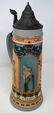 2 L Inlay Pottery Sports Beer Stein