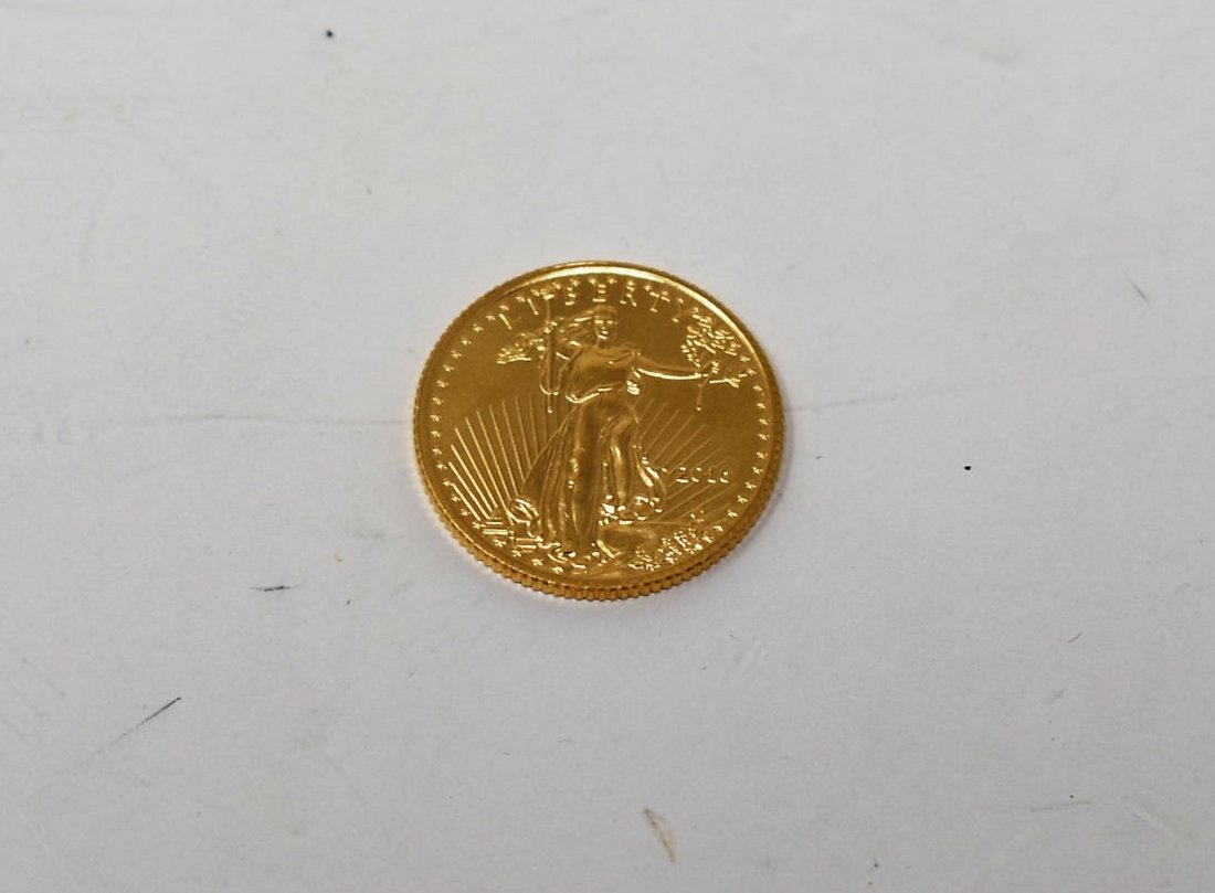 1/10 Oz Gold Eagle $5 Coin (1 of 3)
