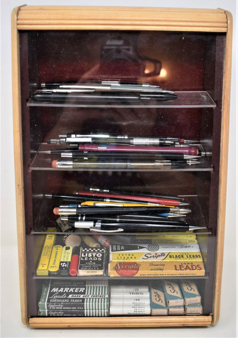 Eversharp Red Top Lead Mechanical Pencil Display Case (1 of 10)