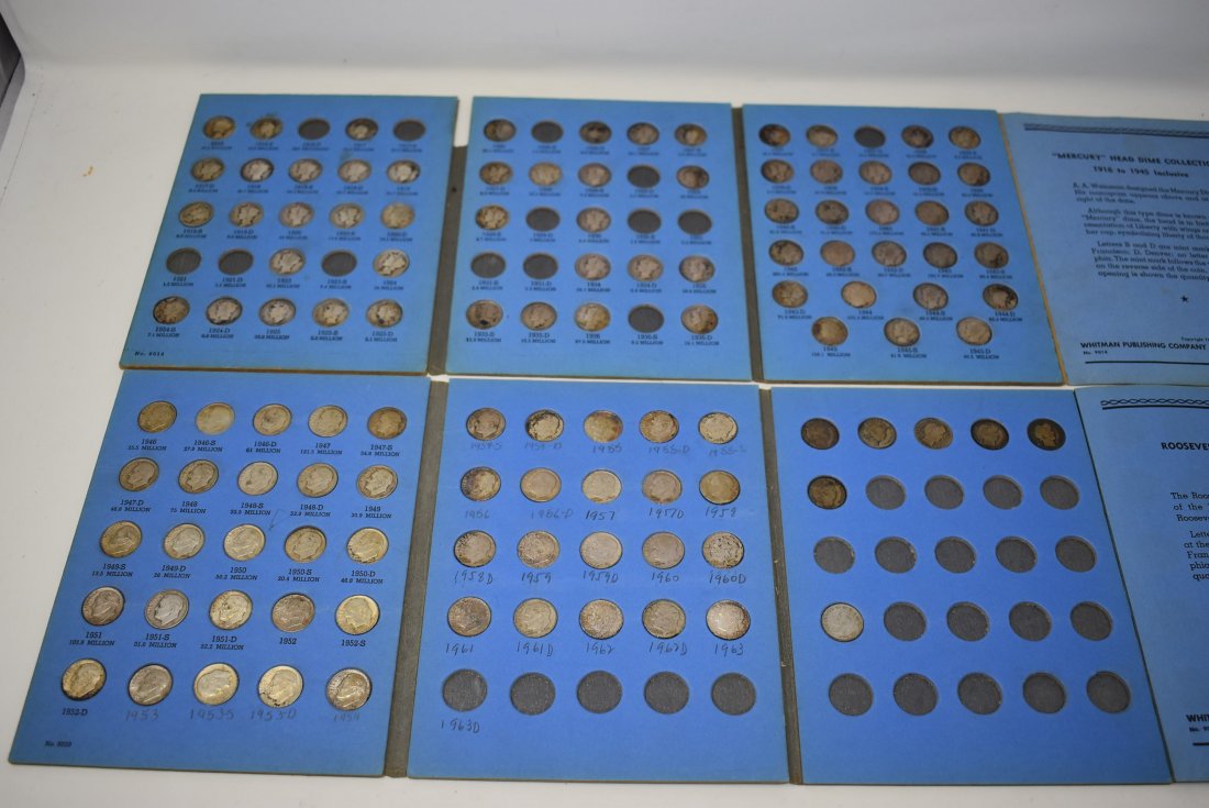 115 Silver Dimes Barber Mercury & Roosevelt (1 of 7)