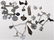 Lot of Sterling Silver Charms & Charm Bracelets