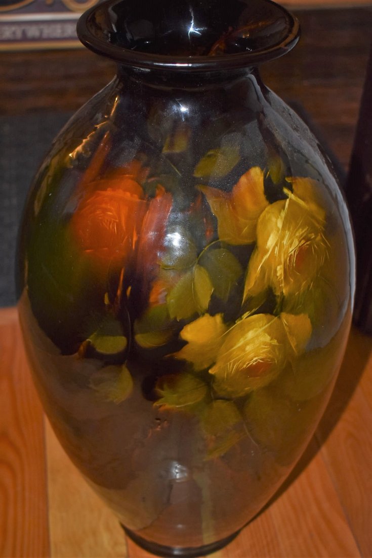 Early Roseville Pottery Rozane Huge 21" Vase (1 of 7)