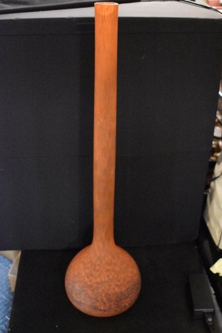 Large 27.5" Orange Vase (1 of 5)