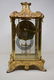 ANTIQUE SETH THOMAS GILT CASE CRYSTAL REGULATOR CLOCK - 3