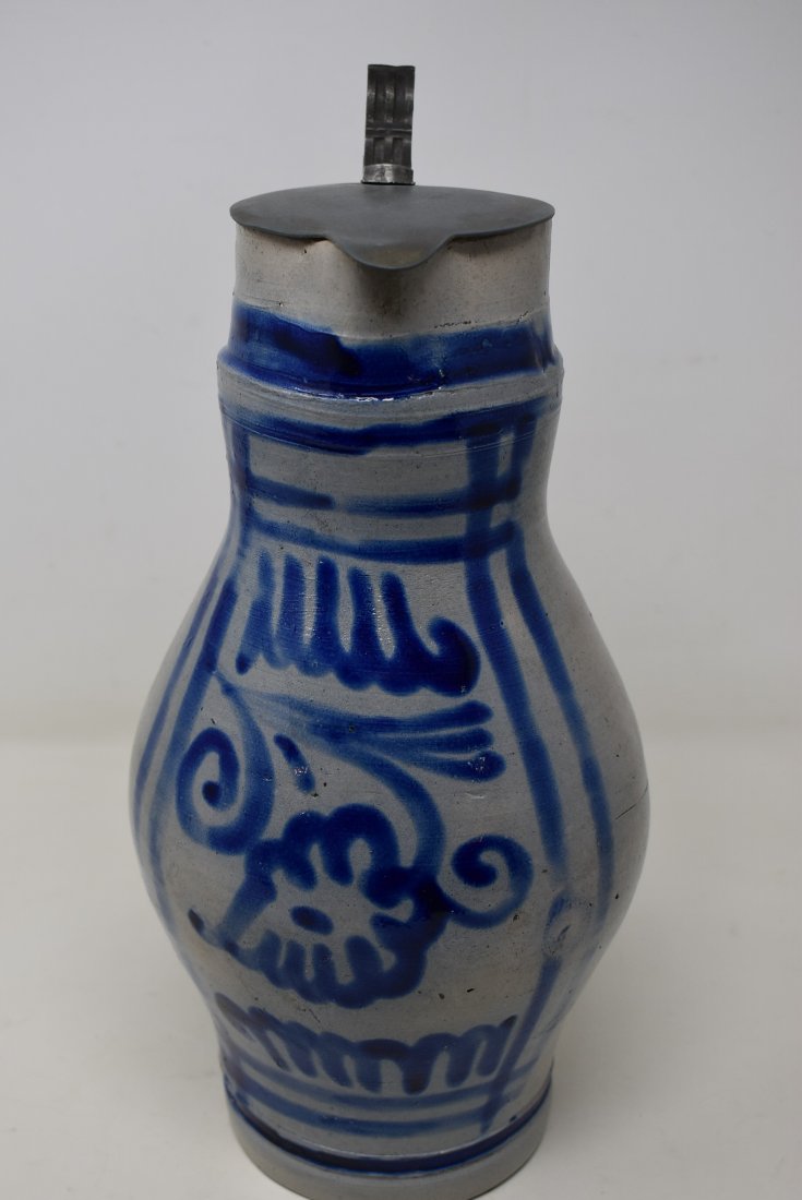 Westerwald 2 L Beer Stein c. 1820 (1 of 5)