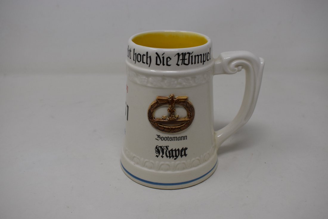 Germany Nazi Beer Stein Mug: Nazi Germany Beer Stein/Mug, 1/2 liter