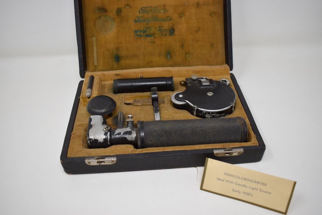 Antique Hemoglobinometer "The dare" Rieker (1 of 3)