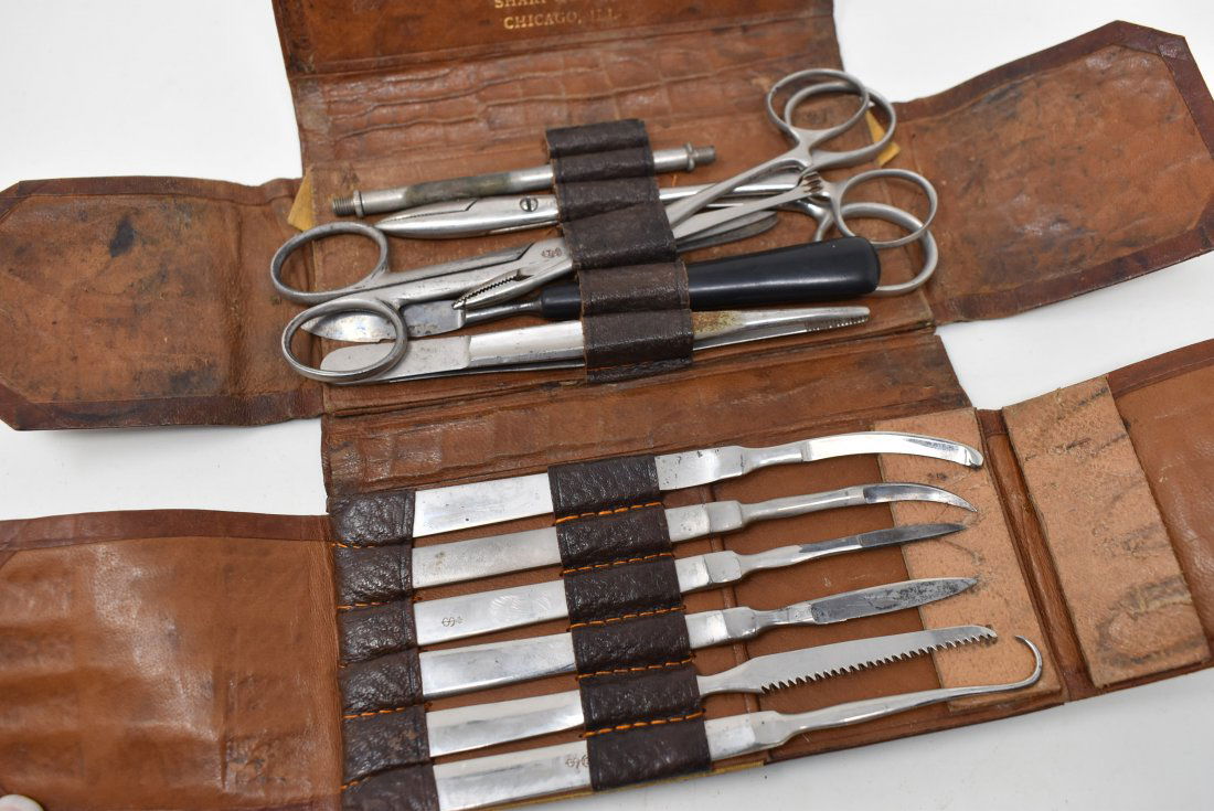 Antique Sharp & Smith Field Medical Surgical Kit 1800s (1 of 3)