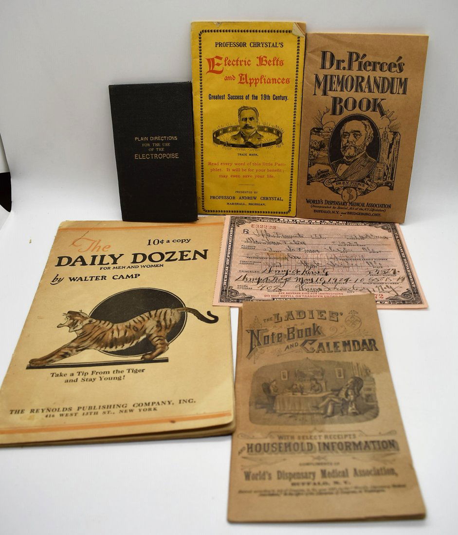 Group of Misc. Antique Medical Ephemera (1 of 4)