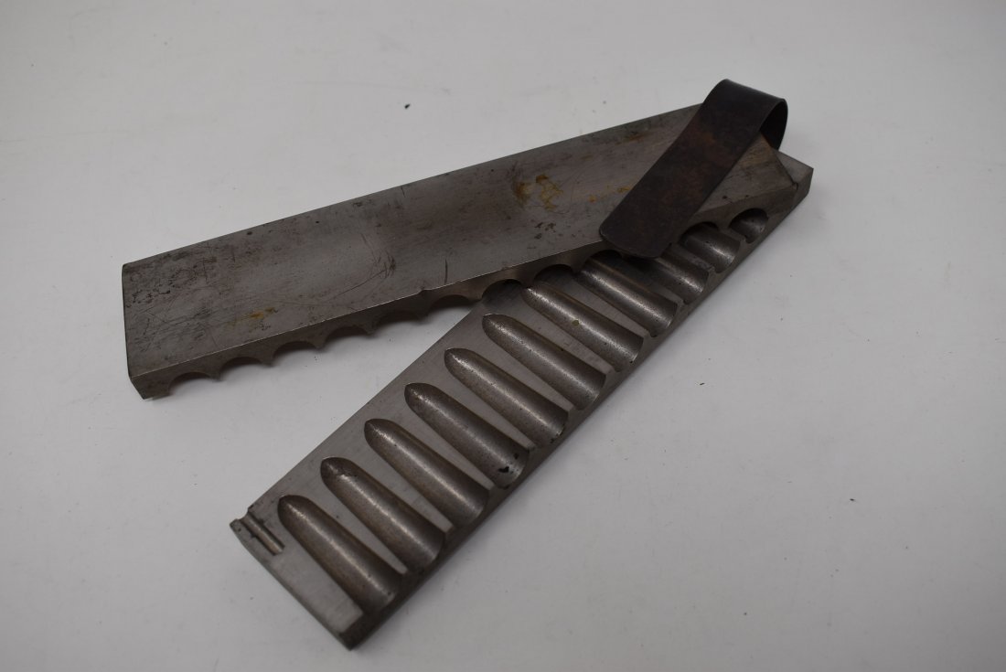 Antique Lead Suppository Mold (1 of 2)