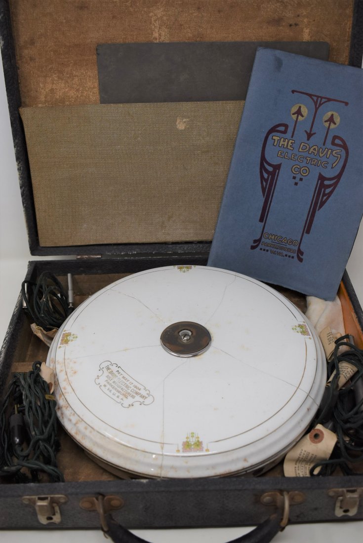 Antique Davis Electric Company "Foot Shocker" Quack Med (1 of 3)