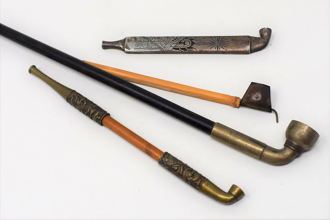 4 Opium Pipes (1 of 2)