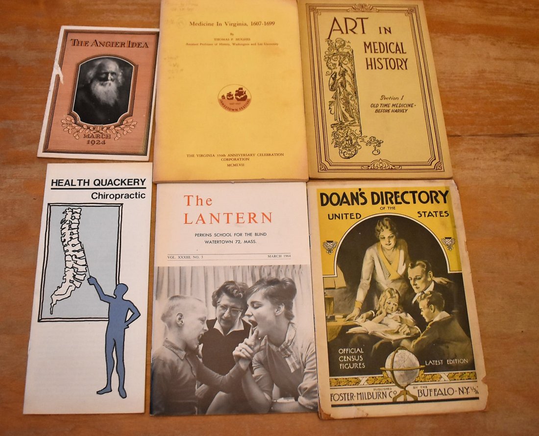 Group of Vintage Medical Publications: A Group of Vintage Medical Publications, as shown
