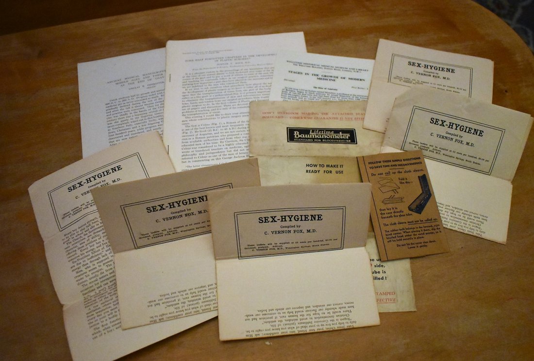 Group of Vintage & Antique Medical Publications: A Group of Antique/Vintage Medical Publications, as shown