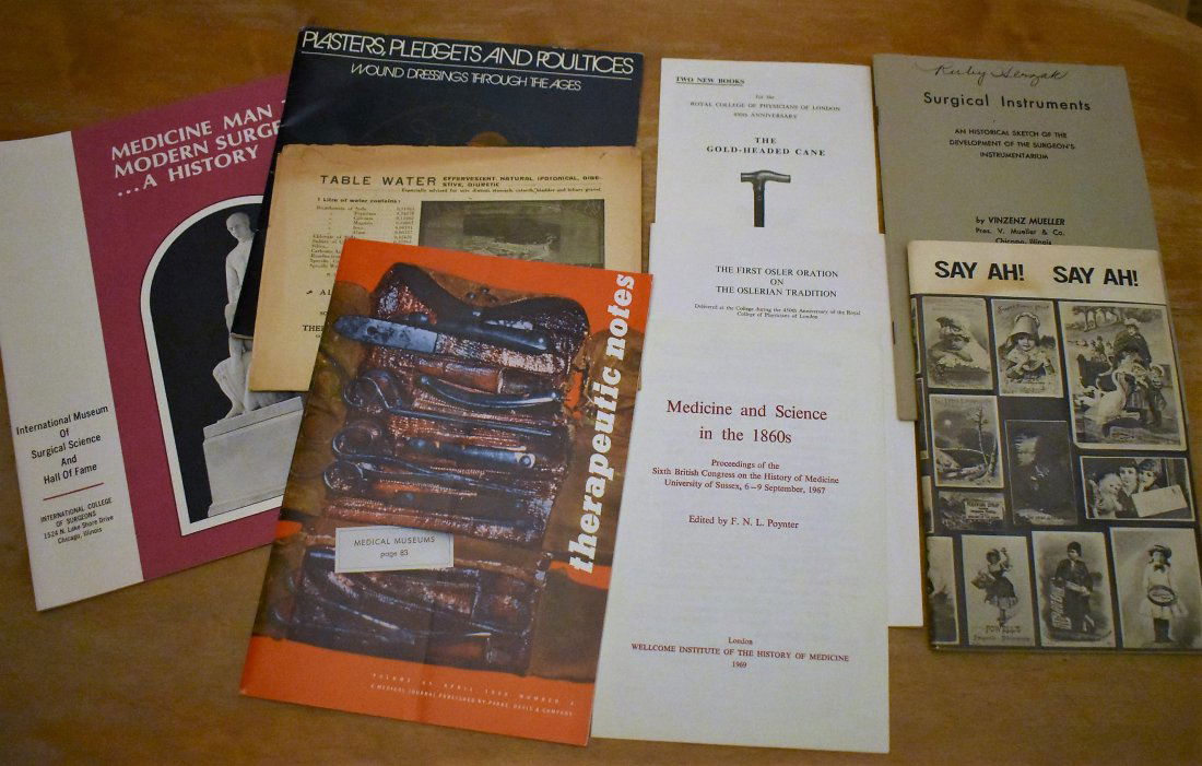 Group of Vintage Medical Publications: A Group of Vintage Medical Publications, as shown