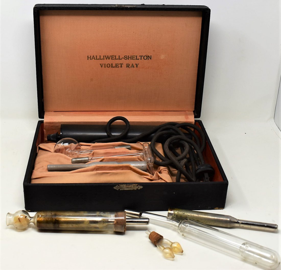 Halliwell-Shelton Violet Ray Ultra Violet Quack Therapy (1 of 1)