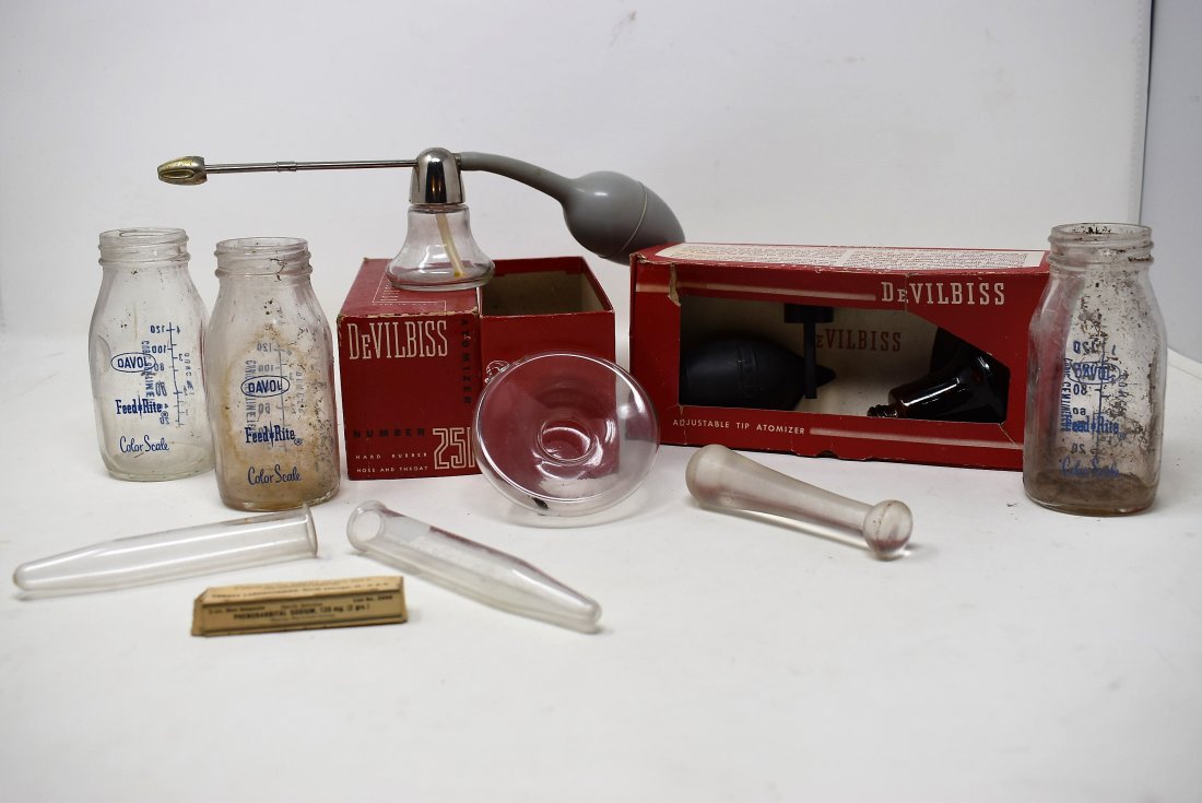 DeVILBISS Atomizers, Baby Bottles & Medical / Lab Glass (1 of 1)