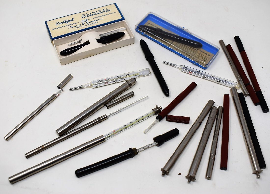 lot of vintage Clinical Medical Thermometers: lot of vintage Clinical Medical Thermometers