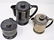 NYC New York Central Railroad Dining Car Silver tea set