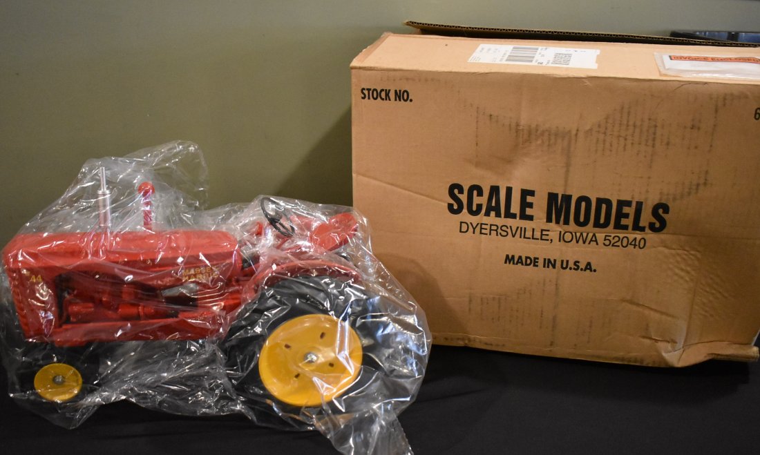 Scale Models 1/8 Massey-Harris Tractor NEW IN BOX: 1/8 scale Massey-Harris Tractor by Scale Models. It comes new in box.