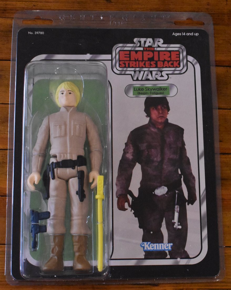 Gentile Giant Star Wars Jumbo Luke Skywalker Bespin: Gentile Giant Star Wars 12\" Jumbo Luke Skywalker in Bespin Fatigues in great shape, see photos