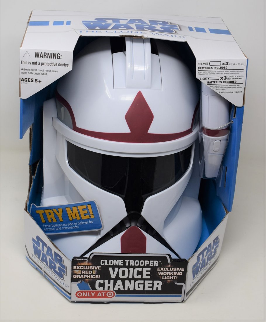 Star Wars Clone Wars Clone Trooper Voice Changer Target: Star Wars Clone Wars Clone Trooper Voice Changer Target Exclusive