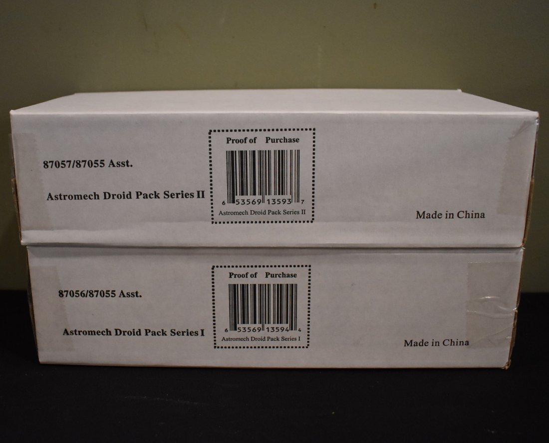 Astromech Droid Pack Series 1 & 2 in Sealed Boxes: Astromech Droid Pack Series 1 & 2 in Sealed Boxes