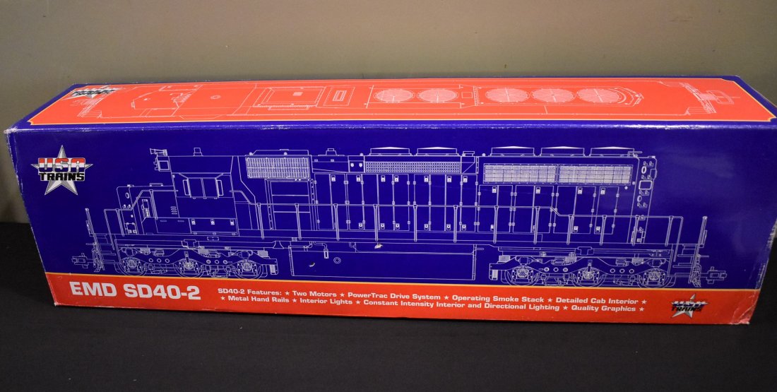 USA Trains G Scale R22310 Burlington Northern Loco: USA Trains G Scale R22310 Burlington Northern Locomotive, SD40-2 1st #7870.