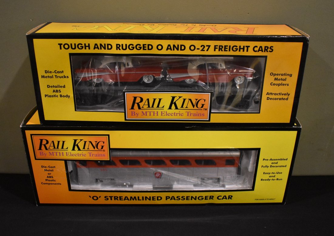 2 Rail King O Scale Cars NEW: A Lot of 2 Rail King O Scale Cars, new