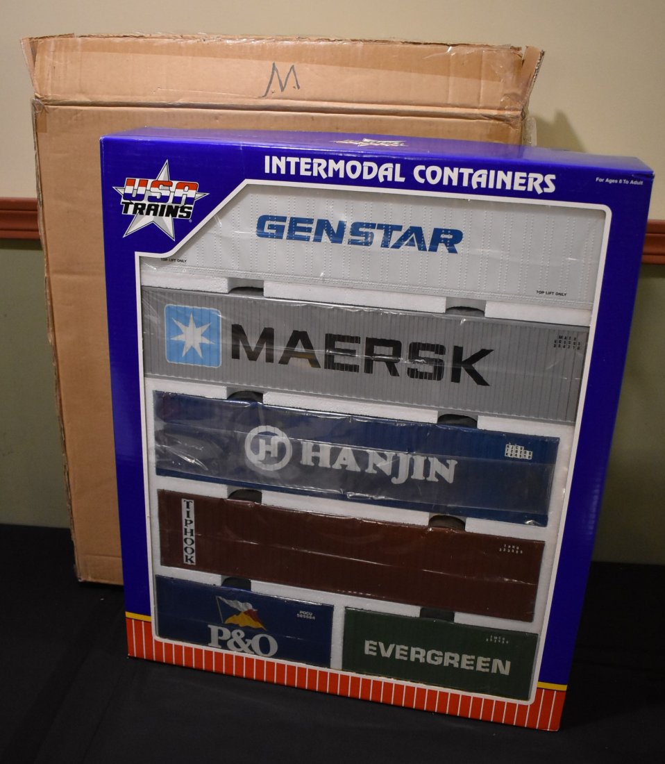 USA Trains G Scale Multi Pack Container Set #3 NEW (1 of 3)