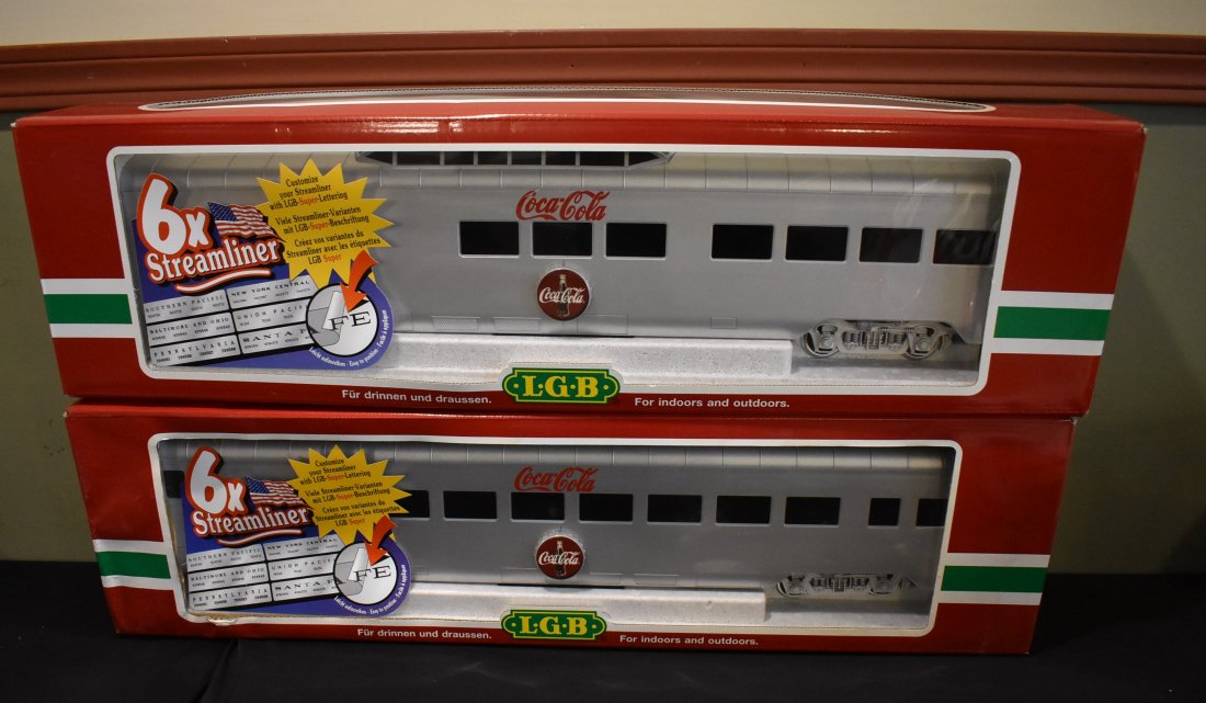 Lot of 2 LGB G Scale Streamlined Passenger Cars Custom (1 of 7)