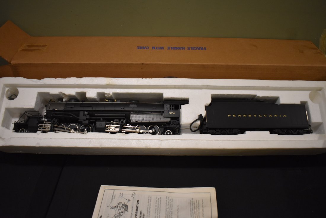 MTH PRR Steam Locomotive & Tender (1 of 4)