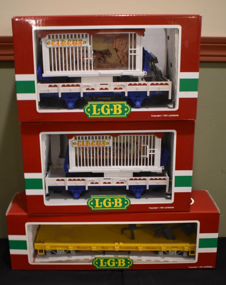 3 G Scale LGB Circus Cars (1 of 4)