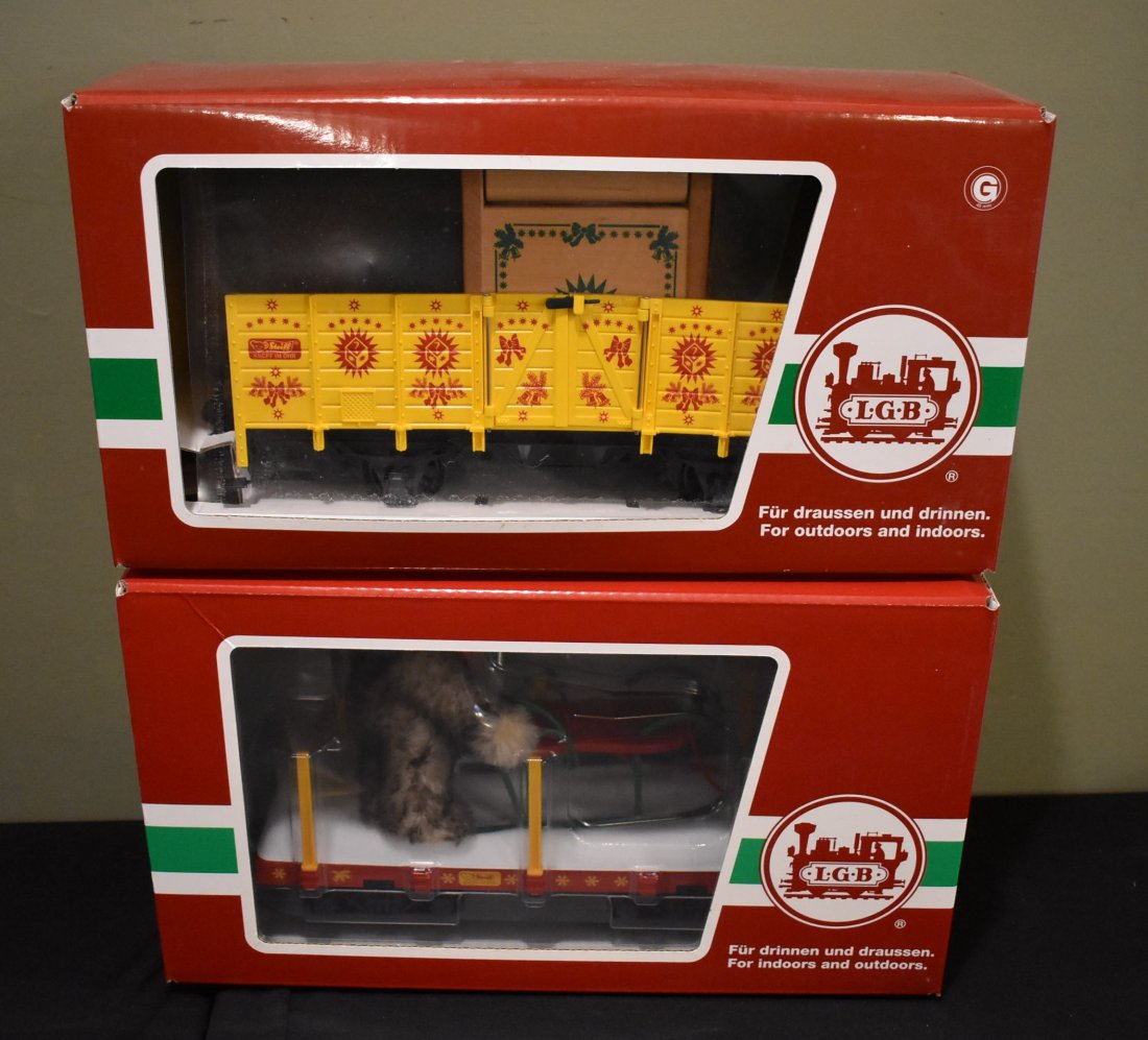 2 LGB G Scale Steiff Bear Cars (1 of 5)
