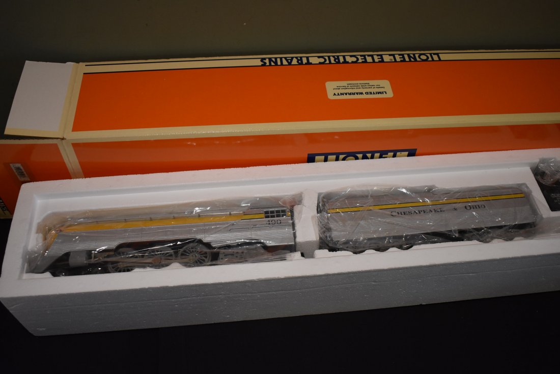 Lionel 6-18043 C & O Hudson Steam Locomotive & Tender (1 of 8)