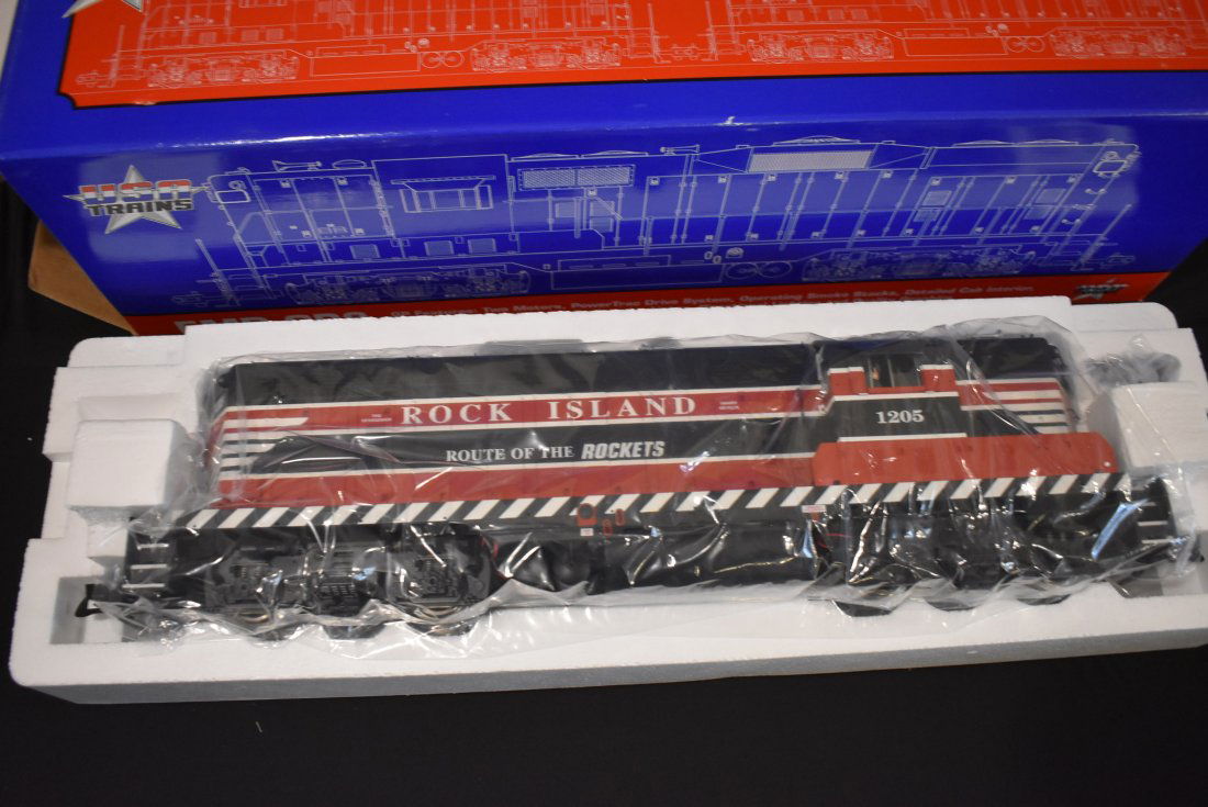USA Trains G Scale R22121 Rock Island GP-7 Locomotive (1 of 7)