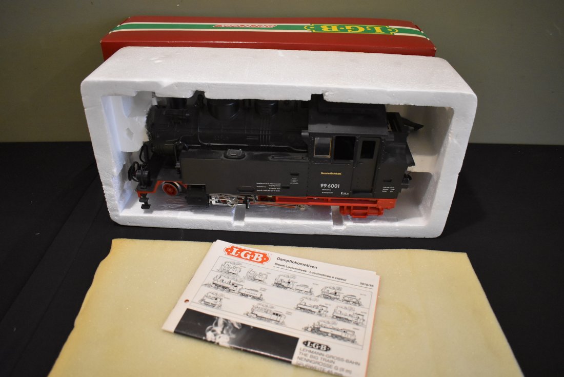 LGB G Scale 2080 S Steam Locomotive: LGB G Scale 2080S Steam Locomotive with Sound