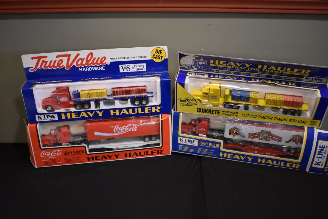 Lot of 4 K-Line Heavy Haulers (1 of 1)