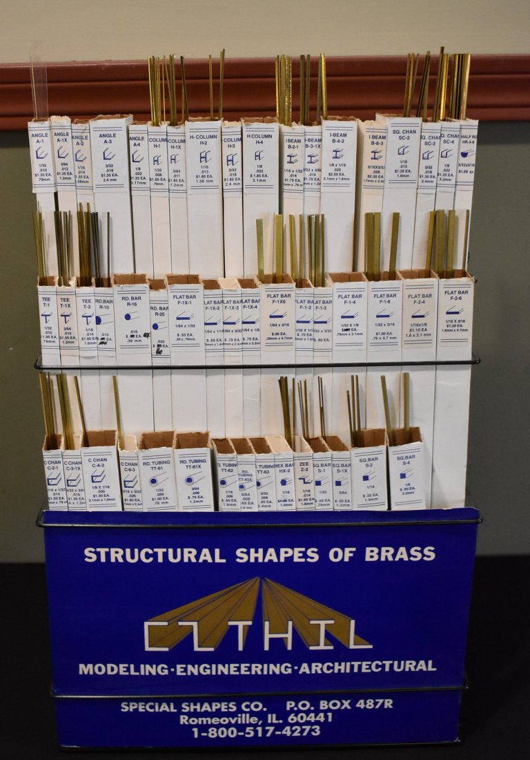 Railroad Modelers Brass in Store Display (1 of 3)