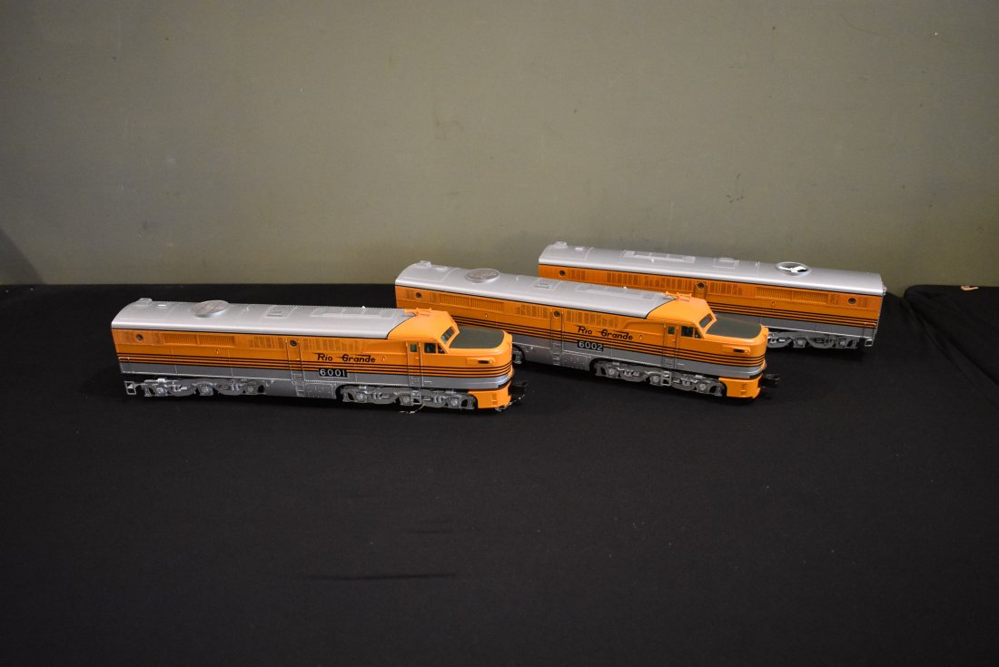MTH Rio Grande 3 Unit Locomotive Set (1 of 7)